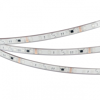Светодиодная лента Arlight 12W/m 60LED/m 5060SMD разноцветный 5М SPI-PFS-B60-12mm 24V 039602