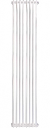 Радиатор стальной Zehnder Charleston Completto 3180/08 3-х трубчатый, подключение V002