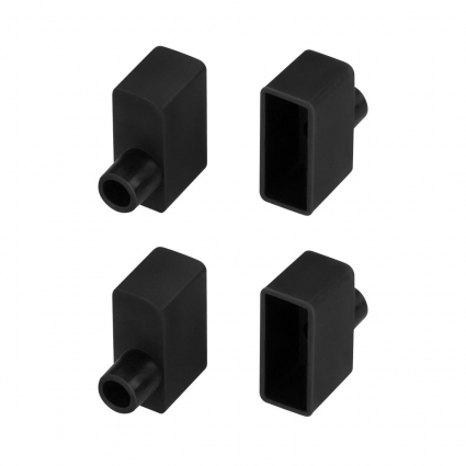 Заглушка Arlight WPH-Flex-0616-Side Black с отверстием 045880