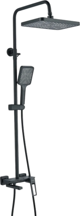 Душевая стойка Shevanik S6826H, черная