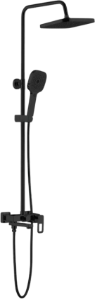Душевая стойка Shevanik S8236H, черная