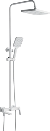 Душевая стойка Shevanik S9936C, белый