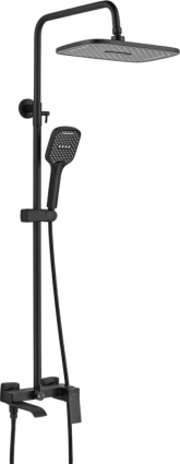 Душевая стойка Shevanik S4036H, черная
