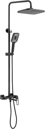 Душевая стойка Shevanik S6836H, черная