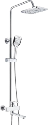 Душевая стойка Shevanik S9336, хром