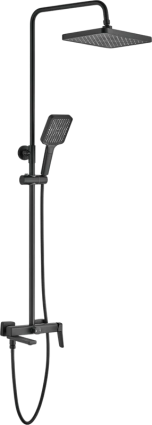 Душевая стойка Shevanik S9936H, черная