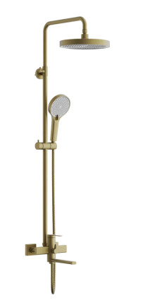 Душевая стойка BELZ B813 B24813-5, матовое золото