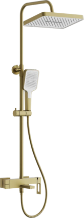 Душевая стойка BELZ B658 B24658-5, матовое золото