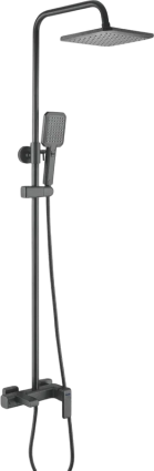 Душевая стойка Shevanik S8836H, черная
