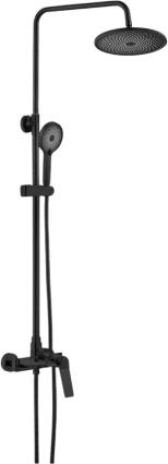 Душевая стойка Shevanik S8436H, черная