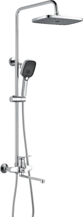 Душевая стойка Shevanik S6236, хром
