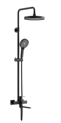 Душевая стойка BELZ B813 B24813-7, матовая черная