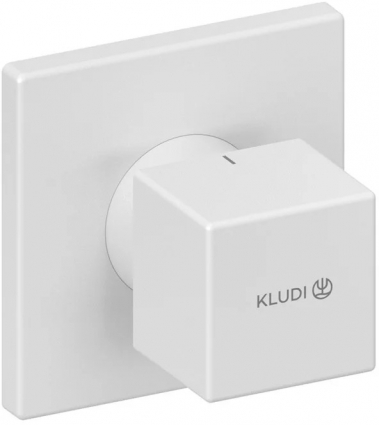 Вентиль Kludi Decus 548165375, белый матовый