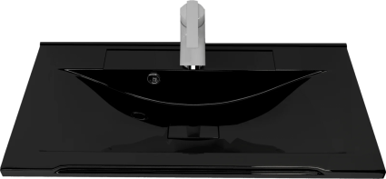 Мебельная раковина Stella Polar Корвет SP-00000903 65, на стиральную машину, черный металлик