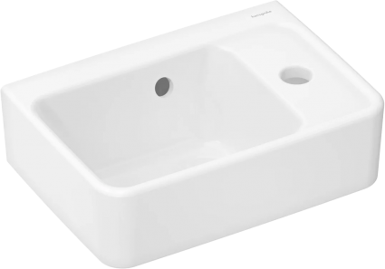 Раковина маленькая в туалет Hansgrohe Xanuia Q 60129450 36x25, белая