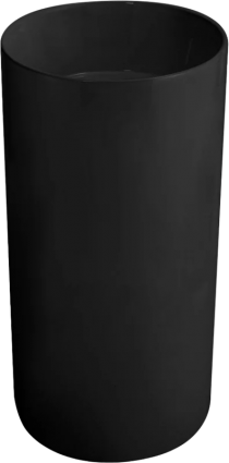 Раковина SantiLine SL-4014МВ черная матовая