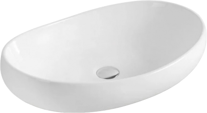 Накладная раковина WesnaArt Nova 4060-NOV03, белая