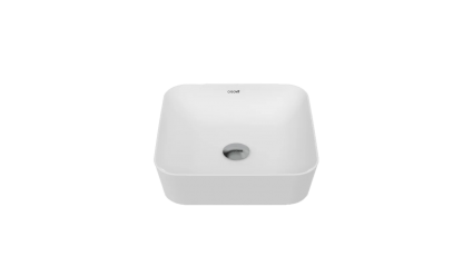 Накладная раковина Creavit Ultra UL040-00CB00E-0000, белая глянцевая