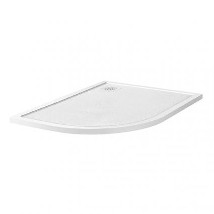 Поддон для душа BelBagno Uno TRAY-MR-UNO-RH-120/90-550-35-W-R-BO, 120х90, белый, с сифоном