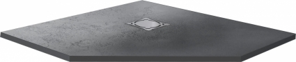 Поддон для душа RGW Stone Tray ST/T-0100G 100х100х2,5 графит