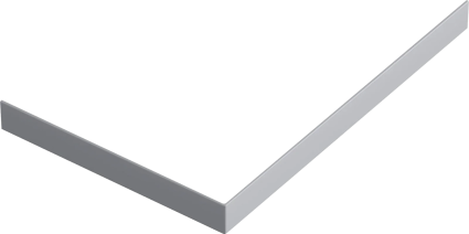 Экран для поддона Good Door Essentia, 120x90 серый