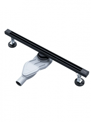 Душевой трап (лоток) AltroBagno Stella 071223 NeOp (60), матовый черный
