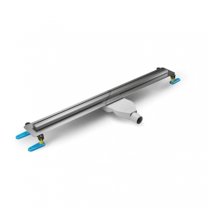 Душевой трап (лоток) NEW TRENDY Visio Slim OL-0070, 100 см, хром