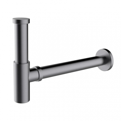 Сифон для раковины Clever Elegance 61976, оружейная сталь