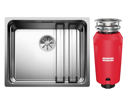 Комплект Мойка Blanco Etagon 500-IF + Измельчитель Franke 134.0715.096