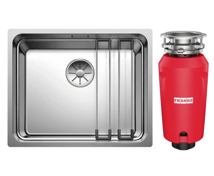 Комплект Мойка Blanco Etagon 500-U + Измельчитель Franke 134.0715.094