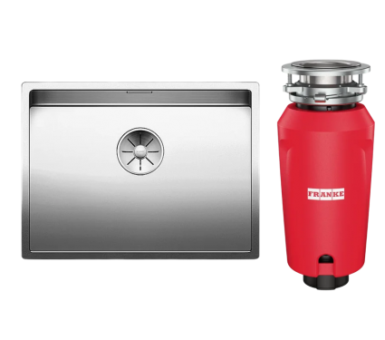 Комплект Мойка Blanco Claron 550-IF + Измельчитель Franke 134.0715.094