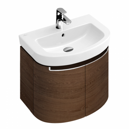 Тумба с раковиной Villeroy Boch Subway 2.0 - Santana Oak