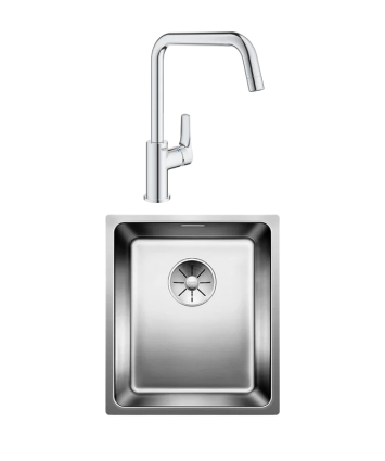 Комплект Мойка Blanco Andano 340-U + Смеситель Grohe Eurosmart 30567000
