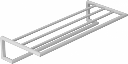 Полотенцедержатель Kludi Vela R 5898953, 60 см, с полкой, белый матовый