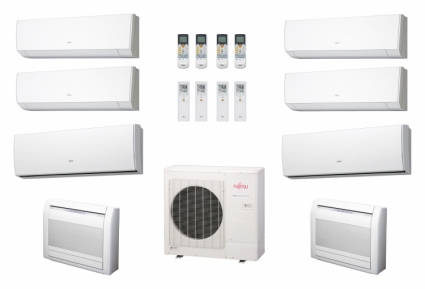 Мультисплит-система Fujitsu Inverter AOYG45LBT8 8 каналов