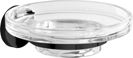 Мыльница Inda One A24110NE03 черный матовый