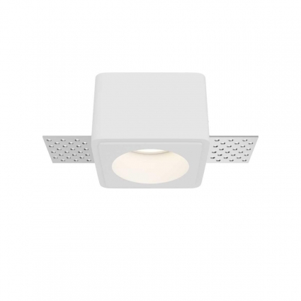 Встраиваемый светильник Maytoni Technical Gyps Modern DL123-GU10-01-W