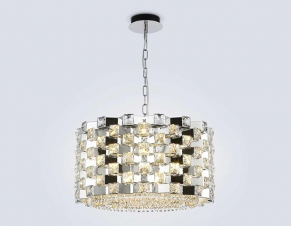 Подвесная люстра с хрусталем Ambrella light High Light LH41001