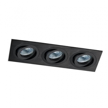 Встраиваемый светильник Italline SAG303-4 black/black