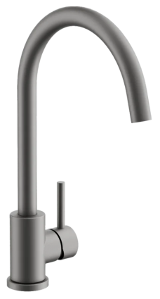 Смеситель для кухни BELZ B810 B70810-3 оружейная сталь