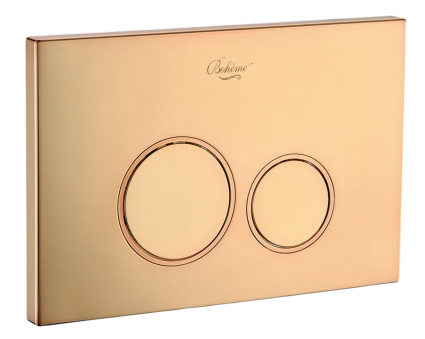 Кнопка смыва Boheme 658 gold