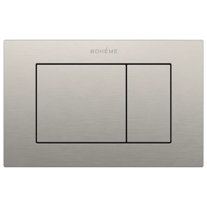 Кнопка смыва Boheme 650/2-NB nikel brush
