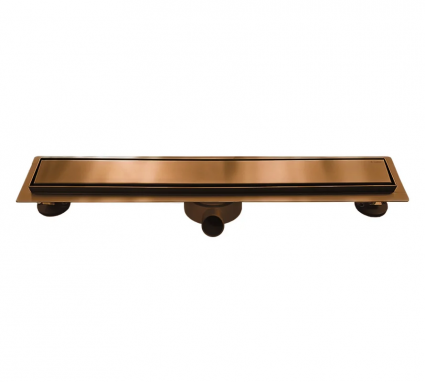 Душевой трап (лоток) AltroBagno Livello 071240 RaSp (80) матовая медь