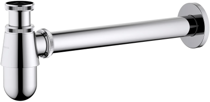 Сифон для раковины Акватек AQ6014CR хром