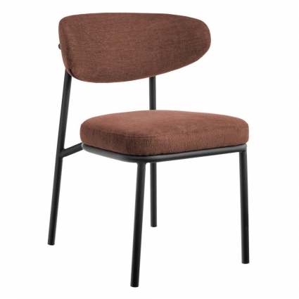 Стул bradexhome Lucas 2 терракотового цвета