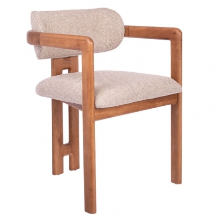 Стул bradexhome Rich цвета латте
