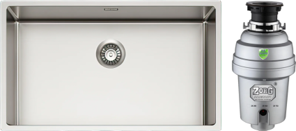 Комплект Мойка Alveus Nox 60 + Измельчитель Zorg Inox D ZR-75 D