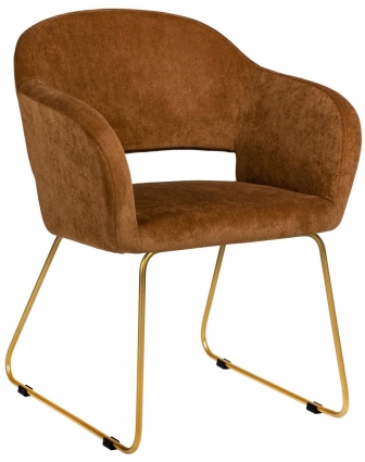 Стул RHOME Oscar коричневого цвета