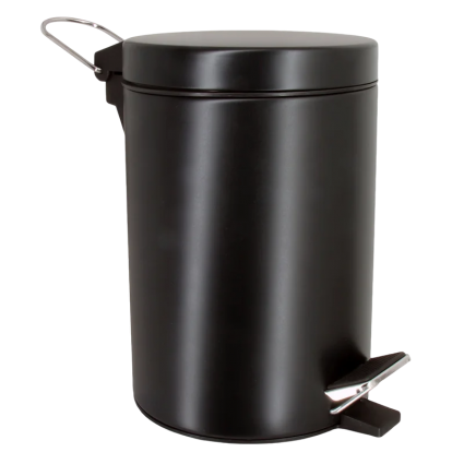 Мусорное ведро Wasserkraft Elbe 633B 3 л black