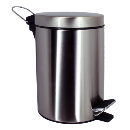 Мусорное ведро Wasserkraft Tauber 633N 3 л nickel